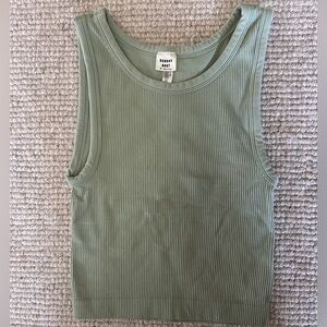 Ribbed Sunday best tank top from Aritzia